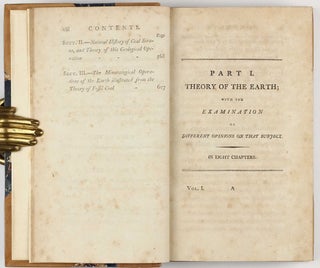 Theory of the Earth, with Proofs and Illustrations.