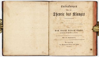 Entdeckungen über die Theorie des Klanges.