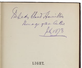 Six Lectures on Light Delivered in America in 1872-1973