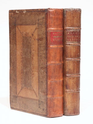 Vegetable Staticks; or, an account of some Statical Experiments on the Sap in Vegetables / Statical Essays: containing haemastaticks; or, an Account of some Hydraulick and Hydrostatical Experiments made on the Blood and Blood-Vessels of Animals.