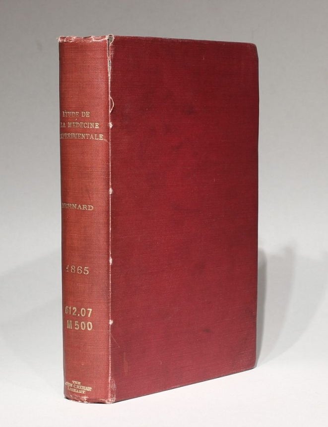 Item #001885 Introduction &agrave; l'&eacute;tude de la m&eacute;decine experimentale. Claude BERNARD.