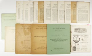 Item #001908 Extensive collection of 25 offprints and journal papers by John William Strutt and...