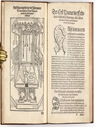 Feldtbuch der Wundt Artzney, sampt des Menschen Cörpers Anatomey, unnd chirurgischen Instrumenten, warhafftig Abcontrafeyt, und beschrieben