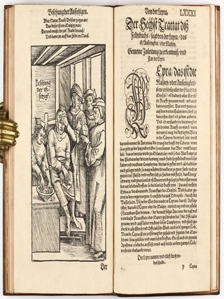 Feldtbuch der Wundt Artzney, sampt des Menschen Cörpers Anatomey, unnd chirurgischen Instrumenten, warhafftig Abcontrafeyt, und beschrieben