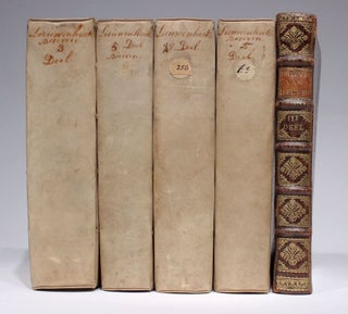 Item #001988 Ontledingen en ondekkingen... Brieven... [17 parts bound in 5 volumes]. Anton van...
