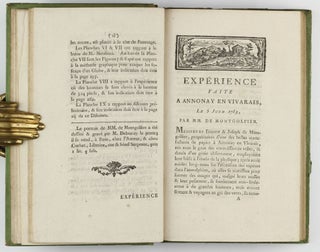 Description des experiences de la machine aerostatique de MM. de Montgolfier et de celles auxquelles cette decouverte a donne lieu.