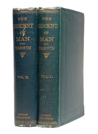 Item #002010 The Descent of Man, and Selection in Relation to Sex. Charles DARWIN