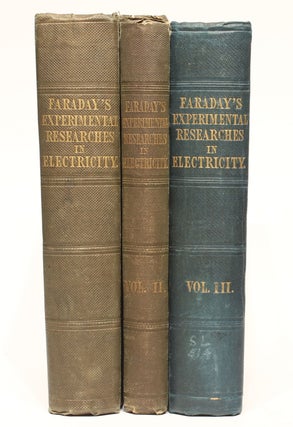 Item #002137 Experimental Researches in Electricity. Michael FARADAY