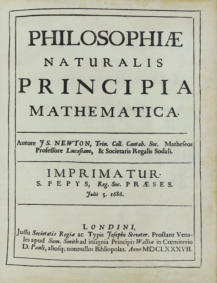 Philosophiae Naturalis Principia Mathematica | Isaac NEWTON | 1st Edition