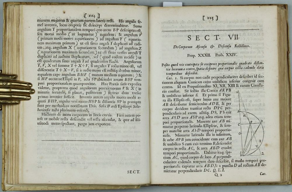 Philosophiae Naturalis Principia Mathematica | Isaac NEWTON | 1st Edition