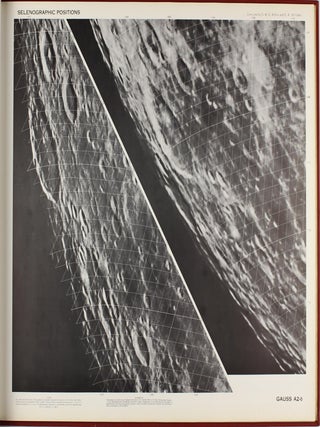Orthographic Atlas of the Moon - Supplement Number One to the Photographic Lunar Atlas. Edition A showing the Standard Orthographic Coordinate grid, Part 1: Central Area; Part 2: Limb area.