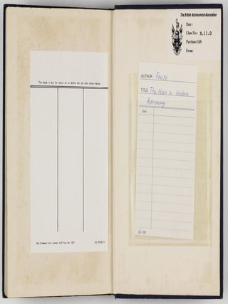 The Moon in modern Astronomy. A Summary of twenty Years Selenographic Work, and a Study of Recent Problems. Translated by Joseph McCabe, with an Introduction by J. Ellard Gore.