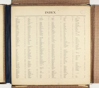 A Map of the Moon in XXV Sections with Index.