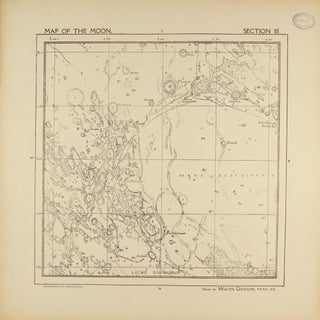 A Map of the Moon in XXV Sections with Index.