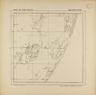 A Map of the Moon in XXV Sections with Index.