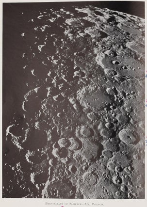 The Moon with a description of its Surface Formations. Fully Illustrated by the Author's revised Map of the Moon in 25 Sections together with numerous Drawings, Charts and Photographs.