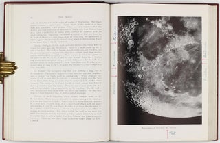 The Moon with a description of its Surface Formations. Fully Illustrated by the Author's revised Map of the Moon in 25 Sections together with numerous Drawings, Charts and Photographs.