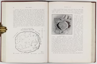 The Moon with a description of its Surface Formations. Fully Illustrated by the Author's revised Map of the Moon in 25 Sections together with numerous Drawings, Charts and Photographs.