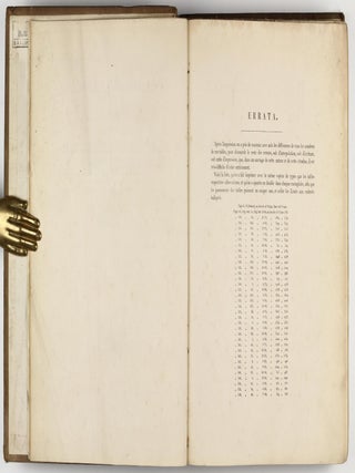 Tables de la lune, construites d'apres la principe Newtonien de la gravitation universelle.