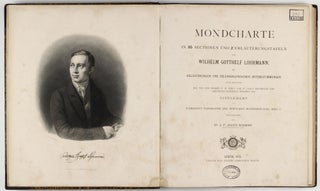 Item #002198 Mondcharte in 25 Sectionen und 2 Erläuterungstafeln, edited by J.F. Julius Schmidt....