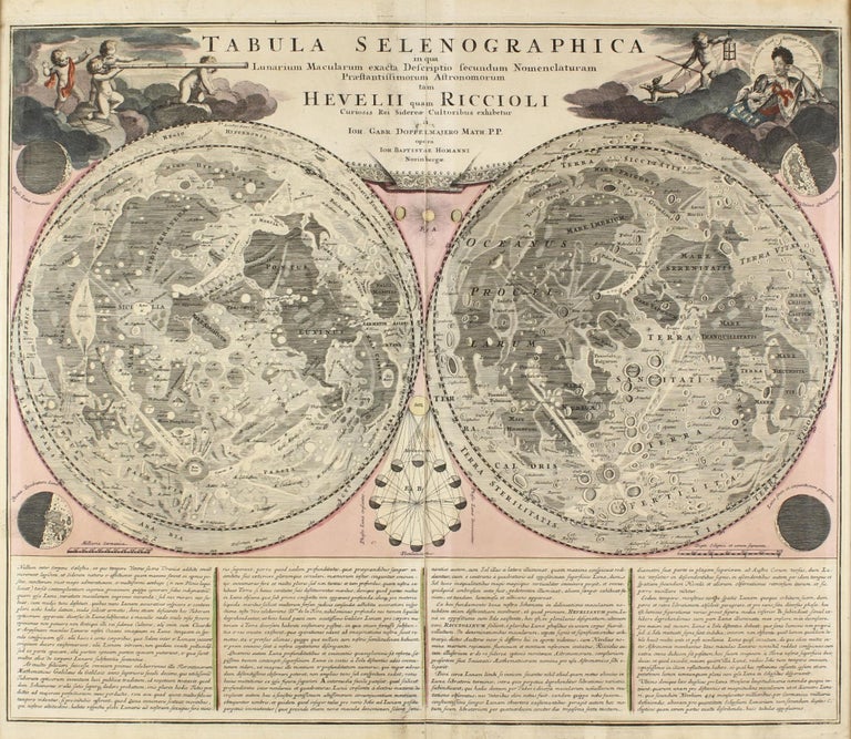 Item #002218 Tabula Selenographica in qua Lunarium Macularum exacta Descriptio secundum Nomenclaturam Praestantissimorum Astronomorum tam Hevelii quam Riccioli. Johann Gabriel DOPPELMAYR.