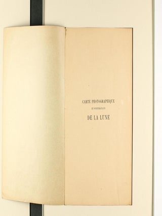 Carte photographique et systématique de la Lune.