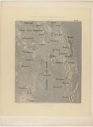 Carte photographique et systématique de la Lune.