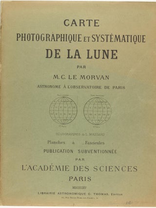 Carte photographique et systématique de la Lune.