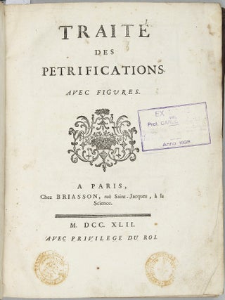 Traité de petrifications.