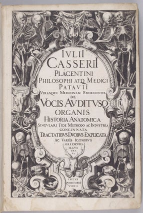 Item #002332 De Vocis Auditusque Organis Historia Anatomica. Tractatibus Duobus Explicata ac...