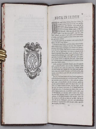 De iride et aurora boreali, carmina... cum notis Josephi Rogerii Boscovich.