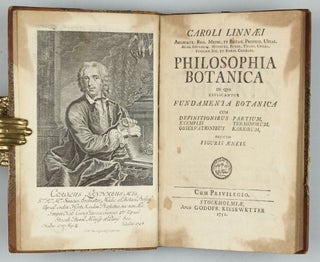 Philosophia Botanica in qua explicantur fundamenta botanica cum definitionibus partium, exemplis terminorum, observationibus rariorum, adjectis figuris aeneis.