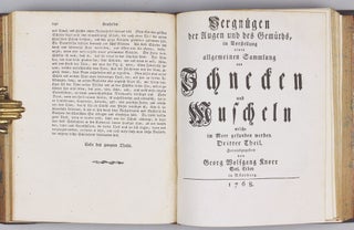 Vergnügen der Augen und des Gemüths, in Vorstellung einer allgemeinen Sammlung von Schnecken und Muscheln, welche im Meer gefunden werden.