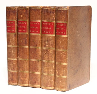 Item #002457 Chemical Essays. 5 volumes. Richard WATSON
