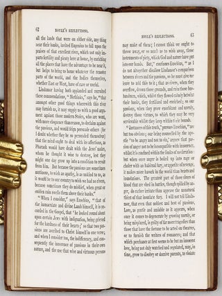 Occasional Reflections by the Hon. Robert Boyle.
