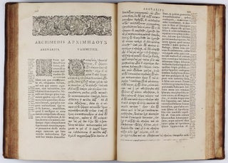 Archimedis opera quae extant, novis demonstrationibus commentariisque illustrata per Davidem Rivaltum a Flurantia.