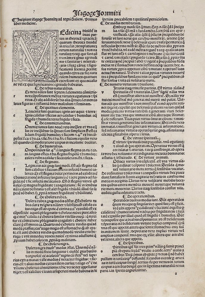Item #002561 Articella, seu, Opus artis medicinae. GREGORIUS A. VULPE.