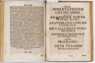 Opusculum chymico-physico-medicum, seu schediasmatum a pluribus annis variis occasionibus in publicum emissorum. . .
