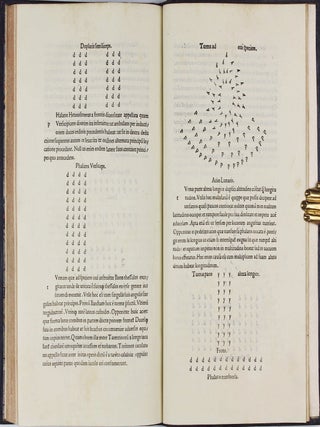 Scriptores rei Militaris. Four parts in one: I. FRONTINUS, Sextus Julius. De re militari (Strategematicon). 10 July 1495; II.VEGETIUS, Flavius. De re militari, n.d.; III.AELIANUS. De ins truendis aciebus, 16 Nov. 1495; IV.MODESTUS. De vocabulis rei militaris. n.d. (General colophon) 17 Jan. 1496.
