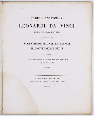 Tabula anatomica summi quondam pictoris e bibliotheca Augustissimi magna Britanniae Hannoveraeque regis depromta. . .