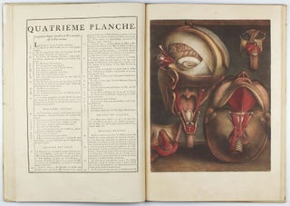 Myologie complette en couleur et grandeur naturelle, composée de l'essai et de la suite de l'essai d'anatomie, en tableaux imprimés.