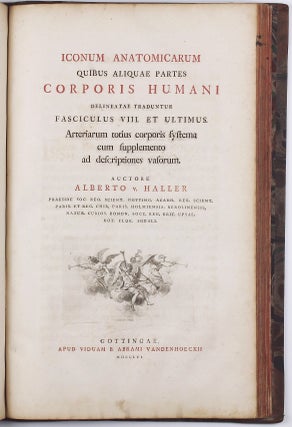 Iconum anatomicarum quibus praccipuae partes corporis humani delineatac continentur.