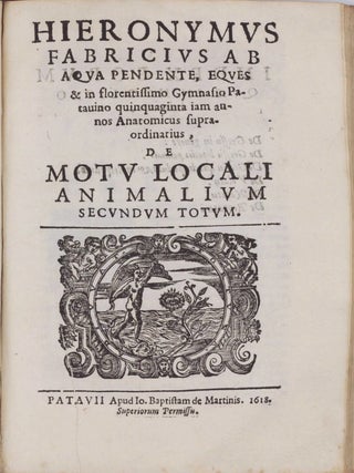Tractatus De respiratione & eius instrumentis. De Ventriculo intestinis, & gula. De Motu locali animalium, secundum totum. De Musculi artificio, & ossium dearticulationibus. Cum indice rerum copiosissimo.