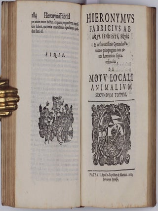 Tractatus De respiratione & eius instrumentis. De Ventriculo intestinis, & gula. De Motu locali animalium, secundum totum. De Musculi artificio, & ossium dearticulationibus. Cum indice rerum copiosissimo.