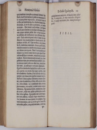 Tractatus De respiratione & eius instrumentis. De Ventriculo intestinis, & gula. De Motu locali animalium, secundum totum. De Musculi artificio, & ossium dearticulationibus. Cum indice rerum copiosissimo.