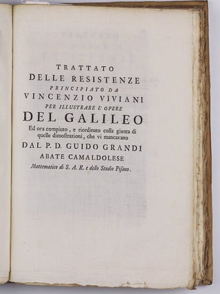 Opere. . . nuova edizione coll'aggiunta di vari trattati dell'istesso autore non piu dati alle stampe.