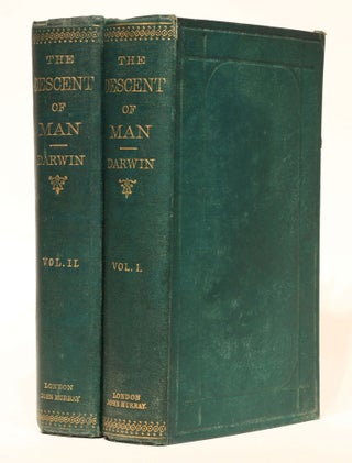 Item #002676 The Descent of Man, and Selection in Relation to Sex. Charles DARWIN