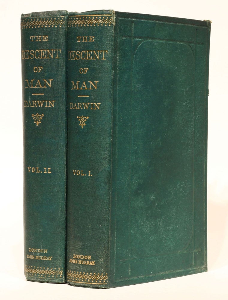 Item #002676 The Descent of Man, and Selection in Relation to Sex. Charles DARWIN.