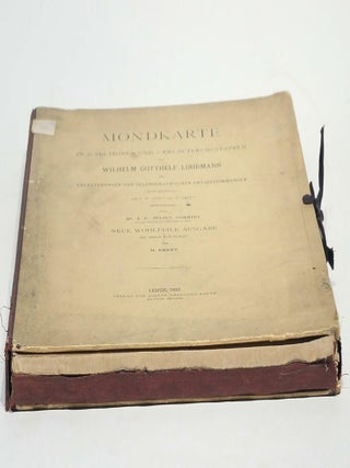 Mondkarte in 25 Sectionen und 2 Erläuterungstafeln. Herausgegeben von Dr. J.F.Julius Schmidt. Neue wohlfeile Ausgabe. Mit einem Vorwort von H. Ebert.