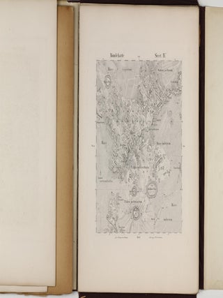 Mondkarte in 25 Sectionen und 2 Erläuterungstafeln. Herausgegeben von Dr. J.F.Julius Schmidt. Neue wohlfeile Ausgabe. Mit einem Vorwort von H. Ebert.